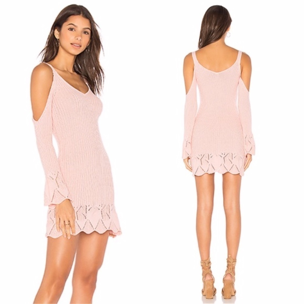 ✅ Lovers + Friends Denny Dress Pink Size Small‎